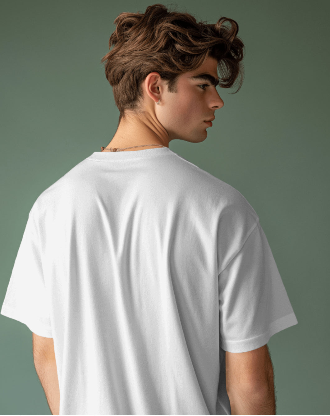 Classic White Cotton T-Shirt – Unisex Everyday Essential Tee