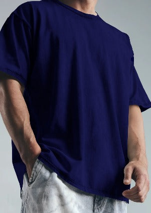 Classic Navy Blue T-Shirt – Unisex | Soft Cotton Everyday Tee